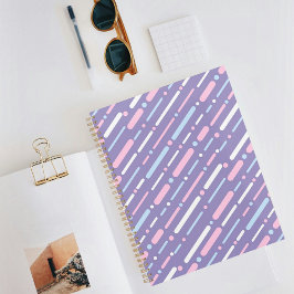 Purple Line Pattern Planner Planer