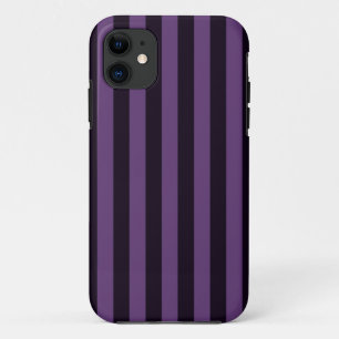 Purple Mauve Stripes Graphic Case-Mate iPhone Hülle