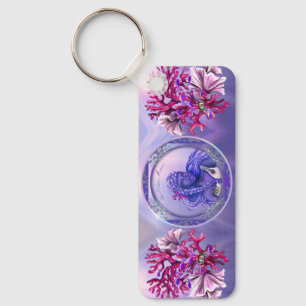 Purple Ocean Mermaid Keychain Schlüsselanhänger