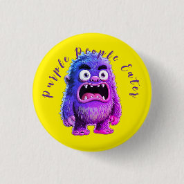 PURPLE PEOPLE EATER BUTTON