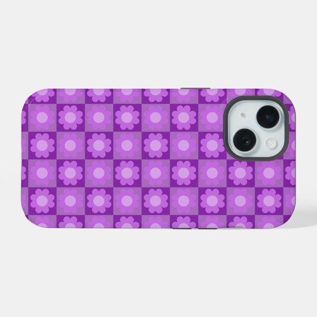 Purple phone case iPhone 15 hülle (Rückseite (Horizontal))