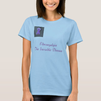 purple_pin, FibromyalgiaThe unsichtbare Krankheit T-Shirt
