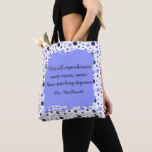 Purple Polka dot teacher appreciation gift