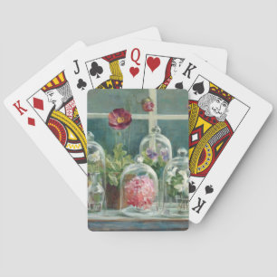 Purple Poppies, wir haben Windowsill Spielkarten