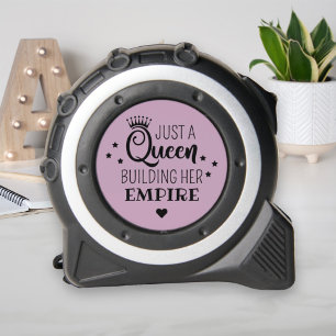 Purple Queen erbaut ihr Imperium Zitat Maßband