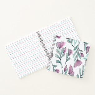 Purple Roses Notizbuch