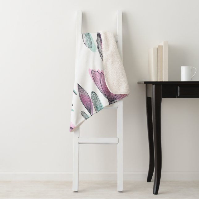 Purple Roses Sherpadecke (Beispiel)