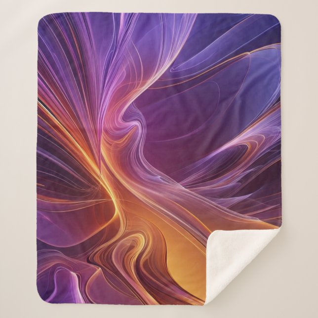 Purple Sherpadecke (Vorderseite)