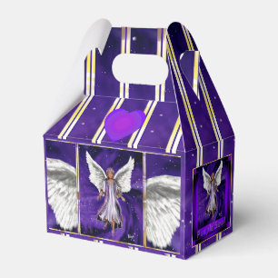 Purple Soul Favor Box Geschenkschachtel