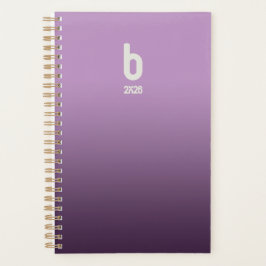 Purple Spiral Planner – 2026 Breath Planer