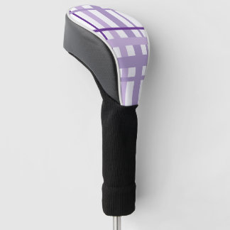 Purple Striped Pattern  Golf Headcover