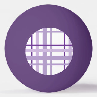 Purple Striped Pattern  Tischtennisball