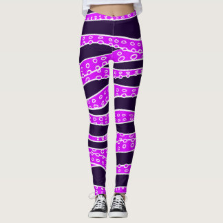 Purple Tentacles Leggings