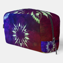 Purple Tie Dye Waschbeutel