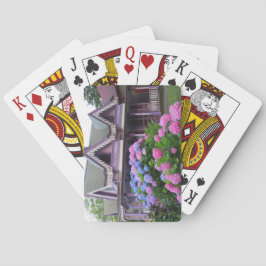 Purple Victorian Cottage - Martha's Vineyard Spielkarten