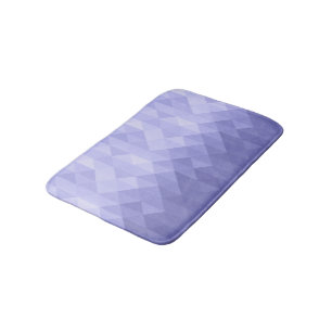 Purple violet triangle geometric squares badematte