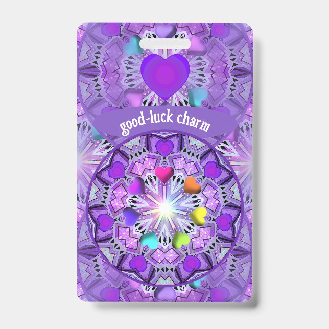Purple W2 good-luck Ausweis (Vorderseite)