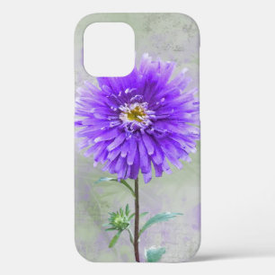 Purple Watercolor Dahlia Case-Mate iPhone Hülle
