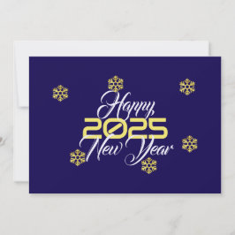 Purple wish card New Year with snowflakes Feiertagskarte