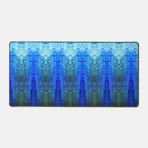 Purples Ikat X GL zu Schreibtischunterlage