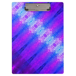 Purples Ikat X Miami Klemmbrett