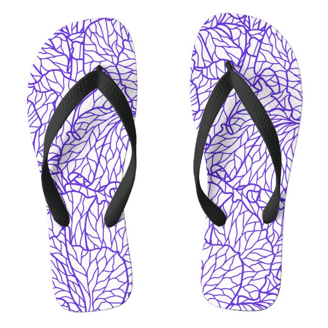 Purple's Lines Patton Flip Flops (Fußbett)