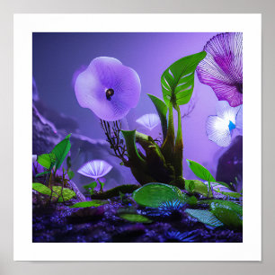 Purples Romance Poster