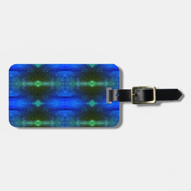 Purples X GL Ikat 4 Gepäckanhänger (Vorderseite horizontal)