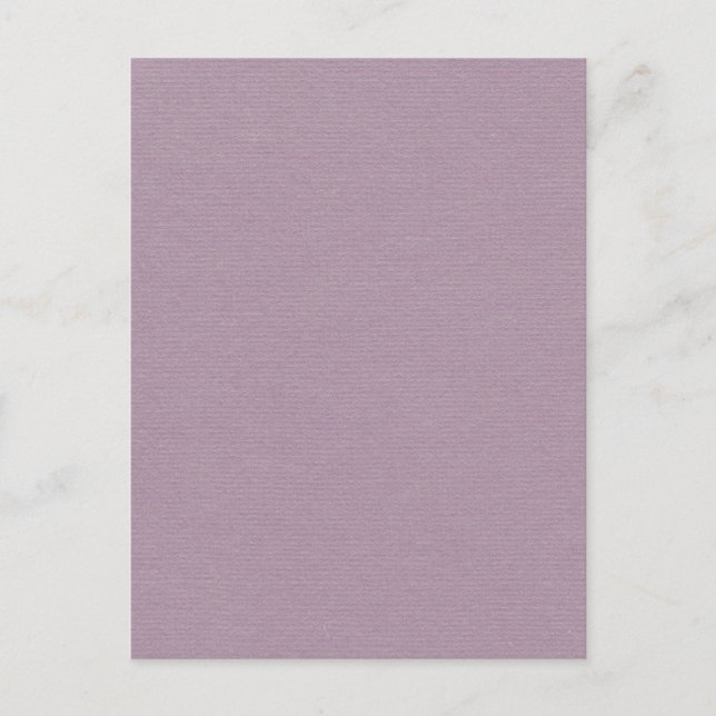 PurpleSolidPaper LIGHT BILDET LILA SOLID-FARBE BA Postkarte (Vorderseite)