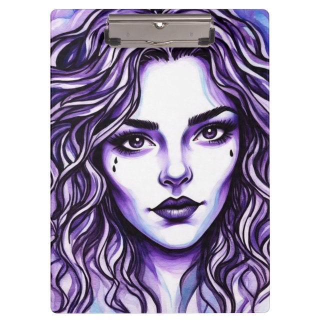 PurpleVibes Klemmbrett (Vorderseite)