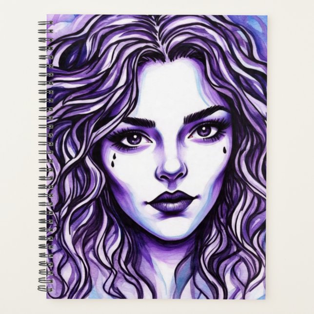 PurpleVibes Planer (Vorderseite)