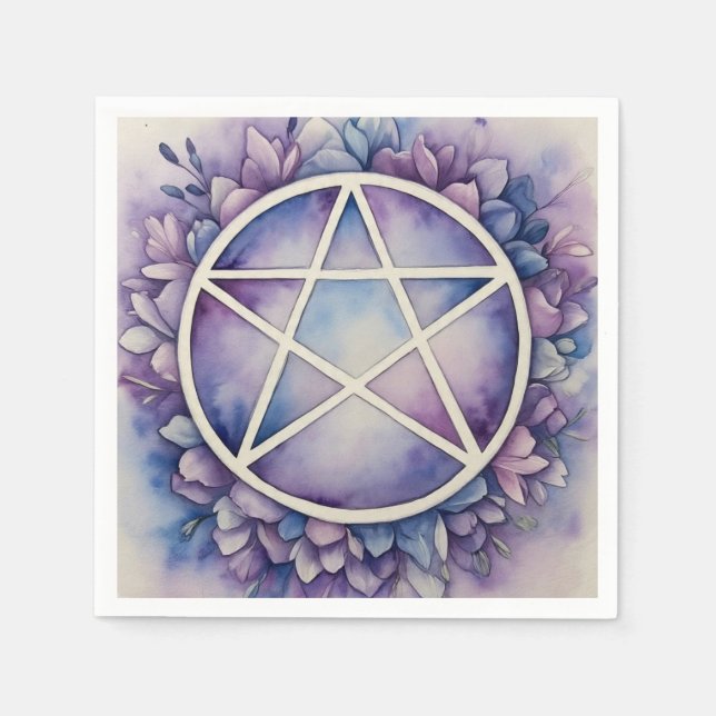 PurpleVibes Serviette (Vorderseite)