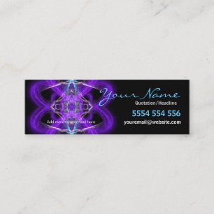 Purpliaz Herz-Visitenkarte Mini Visitenkarte