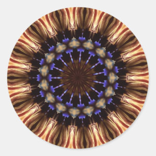 Purplipin-Aufkleber Runder Aufkleber