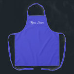 Purplisch-blau hell und lebhaft schürze<br><div class="desc">Purplisch-blau,  schön blau und magentafarben,  hell und lebhaft.</div>