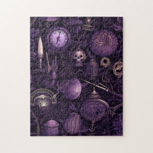 Purpur Gothic Dark Academia Puzzle