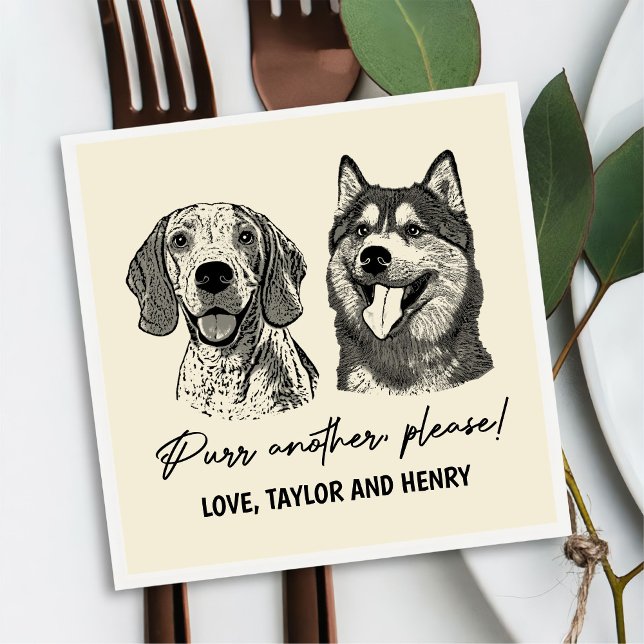 Purpura ein anderes, individuelles Haustier mit Na Serviette (Von Creator hochgeladen)