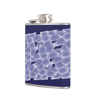 Purpurblumen Flachmann