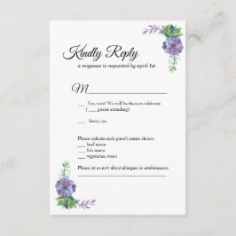 Purpurblumen Hochzeitsfeier UAWG botanisch Einladung