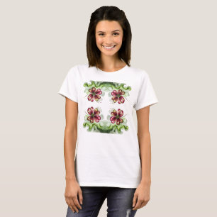 PURPURKLEE Blüte T-Shirt