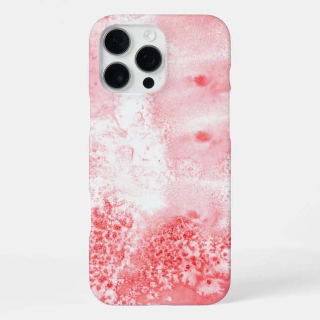 Purpurrote Echos iPhone Hülle (Rückseite)