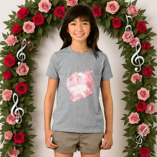 Purpurrote Echos Tri-Blend Shirt