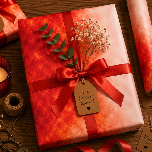 Purpurroter Haufall Geschenkpapier Set (Von Creator hochgeladen)