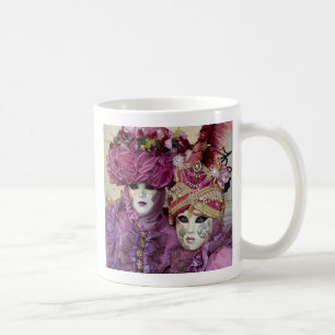 Purpurroter Karnevalskostüm, Venedig Tasse
