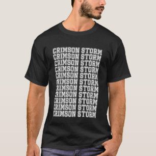 Purpurroter Sturm T-Shirt
