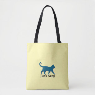 "PURR BABY LEMON" SCHULTERTOTE