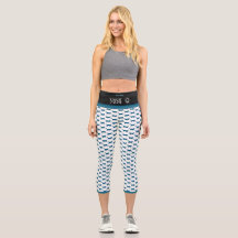 PURR BABY "SCHWARZ" INDIVIDUELLE HIGH-WAISTED CAPR