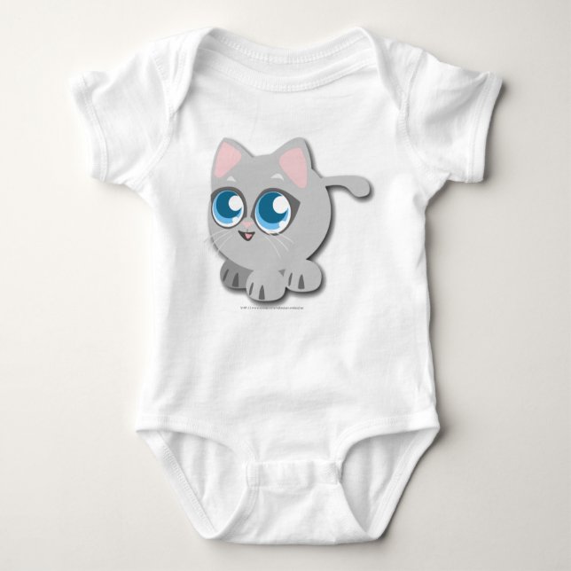 "PURR-FECT" BABY STRAMPLER (Vorderseite)