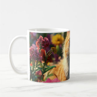 Purr-fect Cat Cartoon Tasse