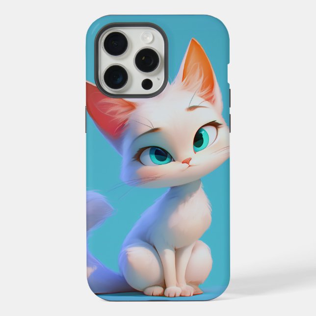 Purr-fect-Elegance iPhone Hülle (Rückseite)